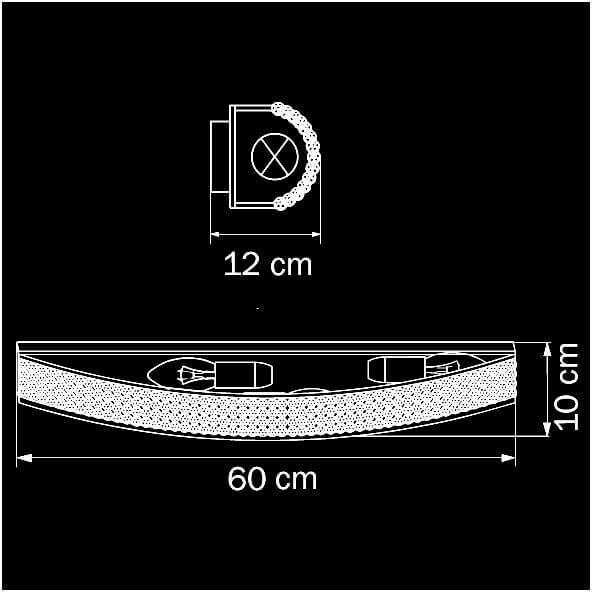 Настенный светильник Osgona Monile 704652 изображение 2 Настенный светильник Osgona Monile 704652 Фото № 2