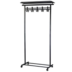 Гардеробная вешалка на колесах Мебелик М 9 008295