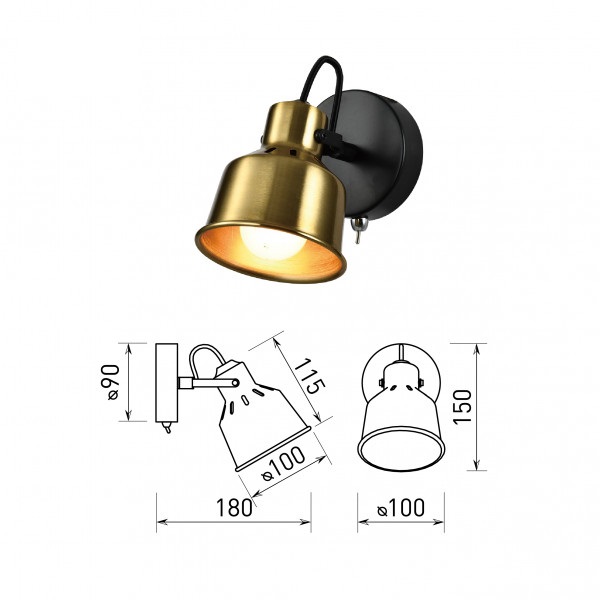 Спот Rivol Lenore 7060-701 Б0055019 изображение 4 Спот Rivol Lenore 7060-701 Б0055019 Фото № 4