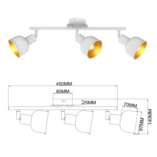 Спот Rivoli Esmeree 7056-703 Б0054745 изображение 5 Спот Rivoli Esmeree 7056-703 Б0054745 Фото № 5