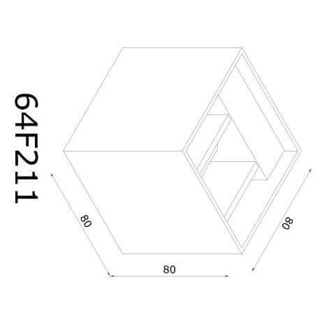 Уличный настенный светодиодный светильник Lucide Xia 17293/02/31 изображение 2 Уличный настенный светодиодный светильник Lucide Xia 17293/02/31 Фото № 2