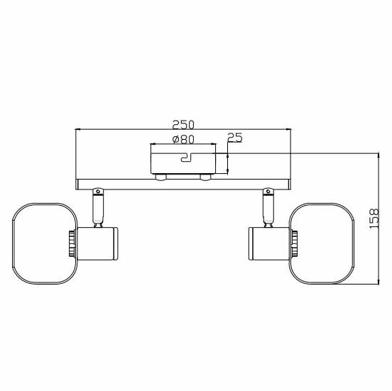 Спот Rivoli Kalisto 7025-702 Б0047091 изображение 2 Спот Rivoli Kalisto 7025-702 Б0047091 Фото № 2