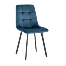 Кухонный стул Stool Group Chilly велюр сине-зеленый OS-2011 HLR-63
