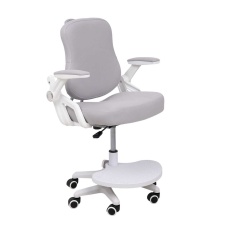 Детское кресло AksHome Swan серый, ткань 84771