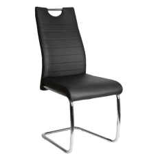 Кухонный стул AksHome Ava черный, экокожа 54533