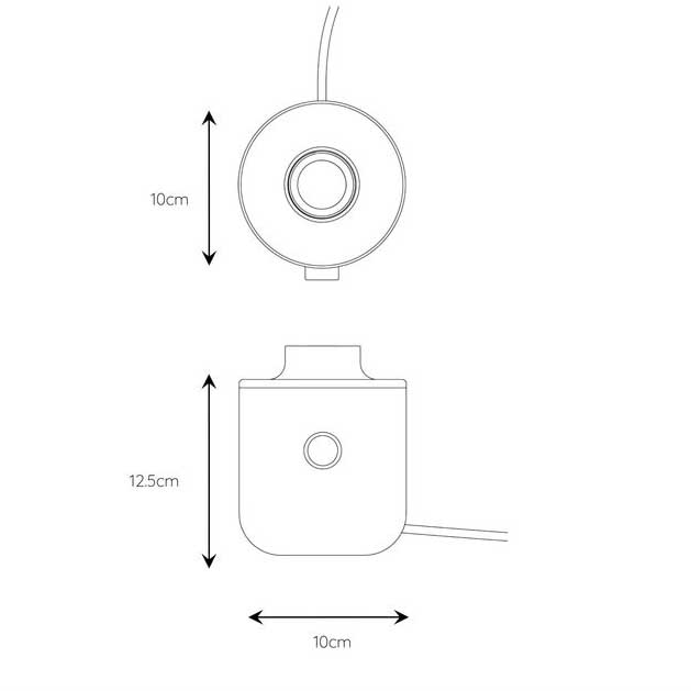 Настольная лампа Lucide Tanner 39521/01/30 изображение 2 Настольная лампа Lucide Tanner 39521/01/30 Фото № 2