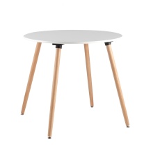 Кухонный стол Stool Group Oslo Round WT D80 белый УТ000000982