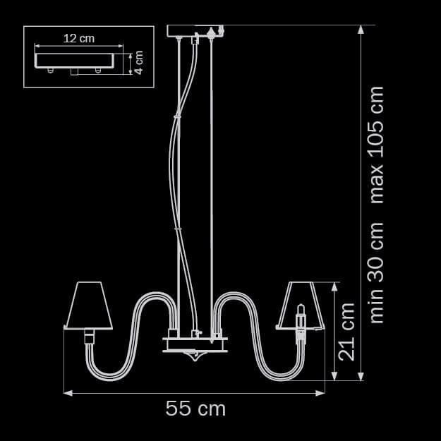 Подвесная люстра Lightstar Bianco 760086 изображение 2 Подвесная люстра Lightstar Bianco 760086 Фото № 2