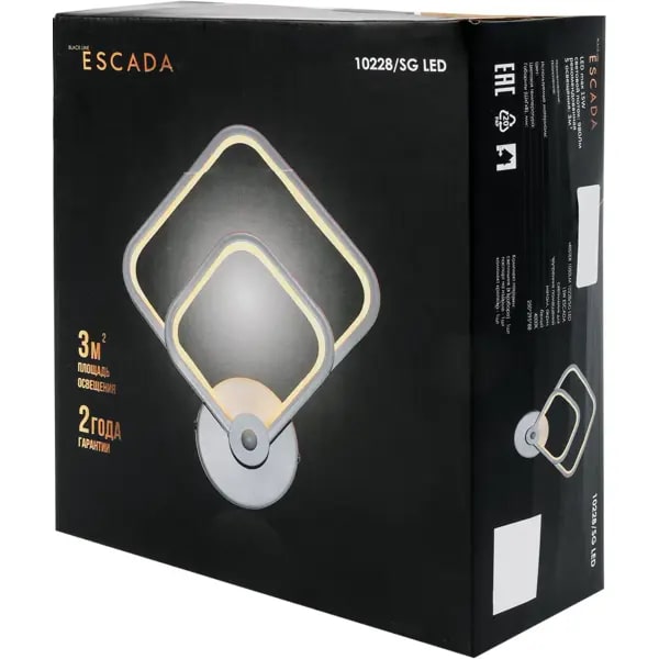 Бра Escada Twister 10228/SG Led изображение 3 Бра Escada Twister 10228/SG Led Фото № 3