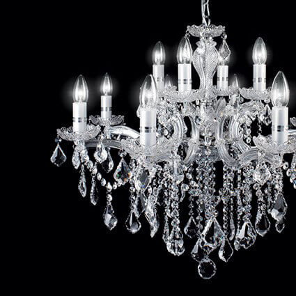 Подвесная люстра Ideal Lux Florian SP12 Cromo 035604 изображение 3 Подвесная люстра Ideal Lux Florian SP12 Cromo 035604 Фото № 3