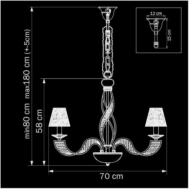 Подвесная люстра Osgona Alveare 702082 изображение 4 Подвесная люстра Osgona Alveare 702082 Фото № 4