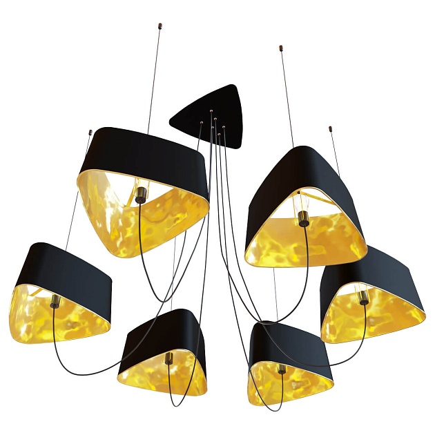 Подвесная люстра Loft IT Nuage Loft1163-6BL Фото № 4