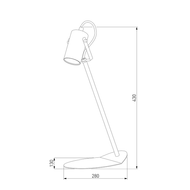 Настольная лампа TK Lighting 5070 Redo White изображение 2 Настольная лампа TK Lighting 5070 Redo White Фото № 2