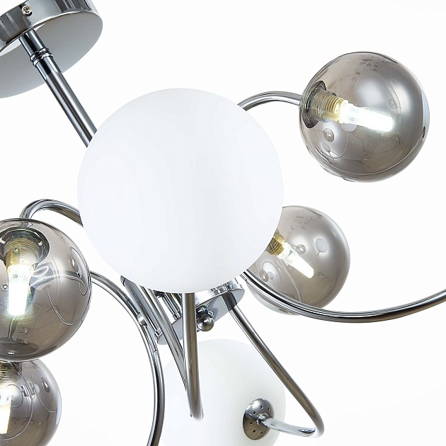 Потолочная люстра Evoluce Formae SLE220912-08 изображение 3 Потолочная люстра Evoluce Formae SLE220912-08 Фото № 3