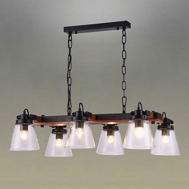 Подвесная люстра Omnilux Borgo OML-51003-06 изображение 3 Подвесная люстра Omnilux Borgo OML-51003-06 Фото № 3