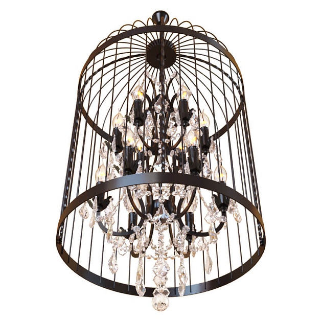 Подвесная люстра Loft IT Vintage Birdcage Loft1891/12 Фото № 6