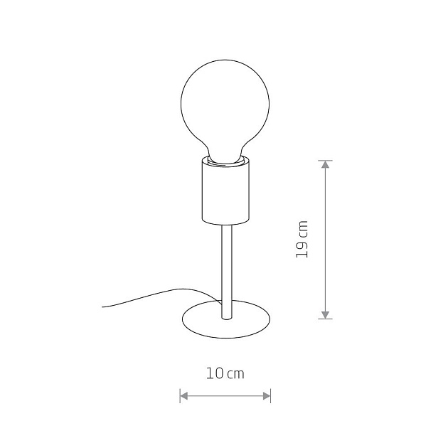 Настольная лампа Nowodvorski Radius 7928 изображение 2 Настольная лампа Nowodvorski Radius 7928 Фото № 2