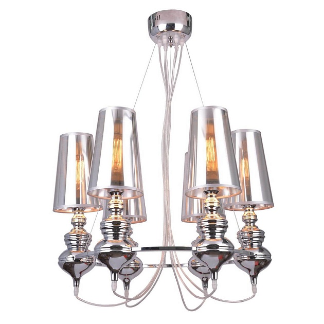 Подвесная люстра Arte Lamp Anna Maria A4280LM-6CC изображение Подвесная люстра Arte Lamp Anna Maria A4280LM-6CC Фото №