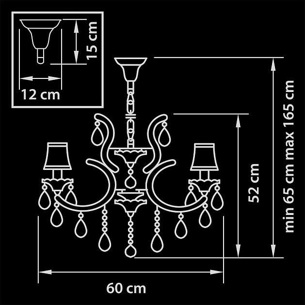 Подвесная люстра Osgona Princia 726061 изображение 2 Подвесная люстра Osgona Princia 726061 Фото № 2