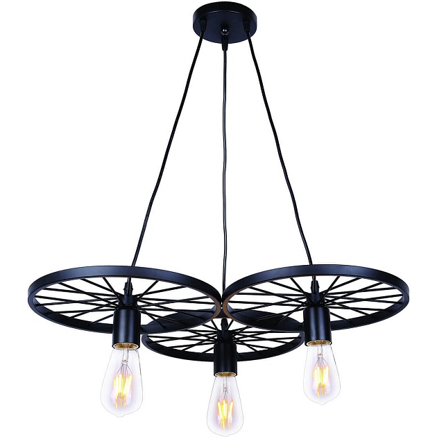 Подвесной светильник Toplight Vanessa TL1201H-03BK Фото № 