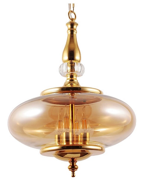Подвесной светильник Crystal Lux Miel SP4 Gold Фото № 2