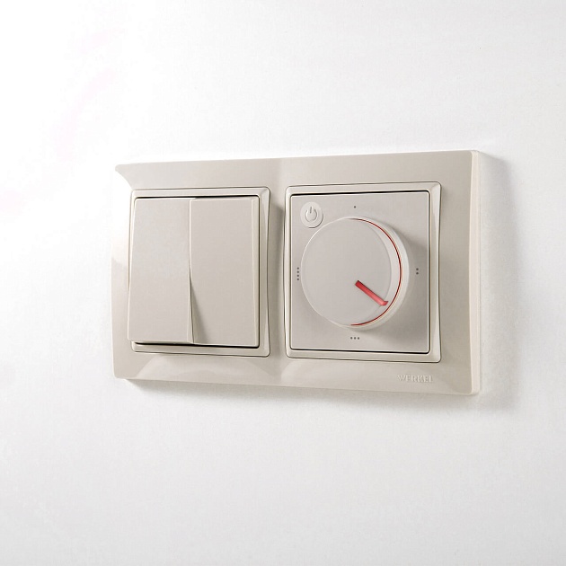 Выключатель двухклавишный проходной Werkel слоновая кость W1122003 4690389155628 изображение 5 Выключатель двухклавишный проходной Werkel слоновая кость W1122003 4690389155628 Фото № 5