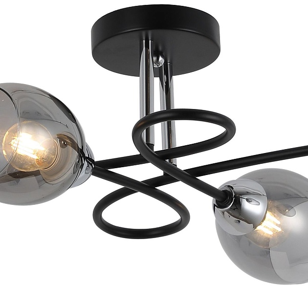 Потолочная люстра Illumico IL8263-4COU-79 BK CR Фото № 2