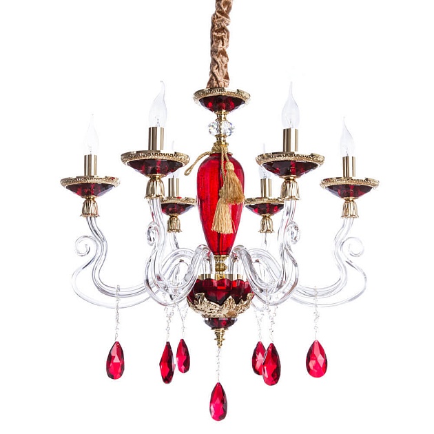Подвесная люстра Divinare Simona 5125/10 LM-6 Фото № 