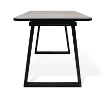 Кухонный стол Sheffilton SHT-T40/130-160 дуб аляска/черный 5557229202 5