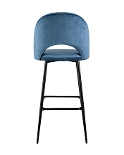 Барный стул Stool Group Меган велюр пыльно-синий AV 415-H58-08(B) 3