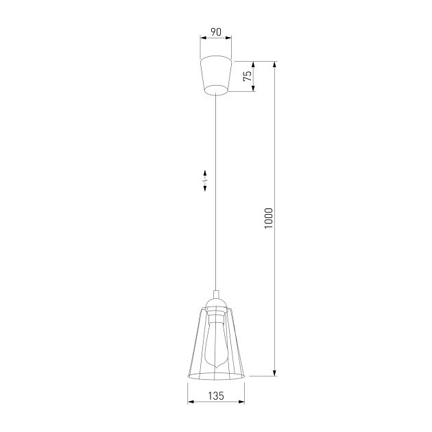Подвесной светильник TK Lighting 1641 Galaxy 1 Фото № 2