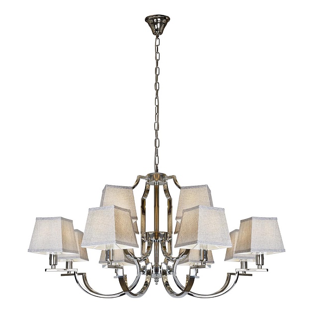 Подвесная люстра iLamp Hilton 6943-8+4 CR Фото № 