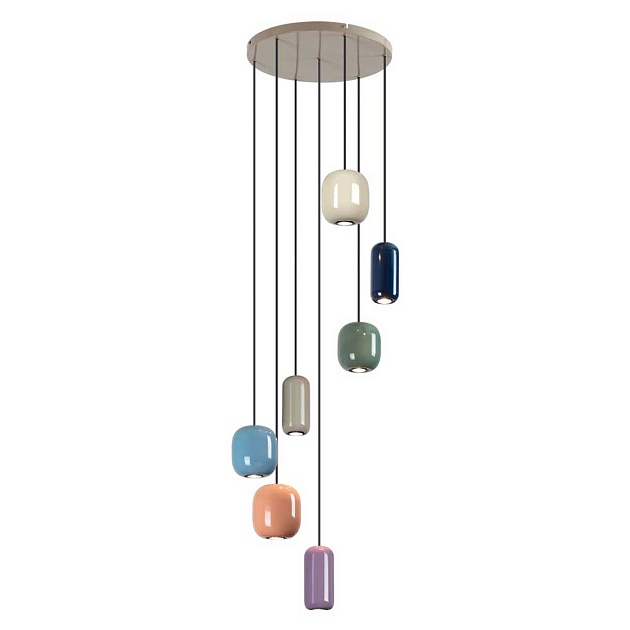 Подвесная люстра Odeon Light OVALI 5053/7 Фото № 2