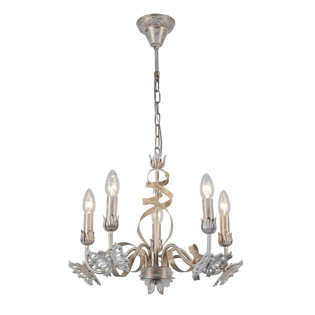 Подвесная люстра Arte Lamp Libellula A8626LM-5WG Фото № 