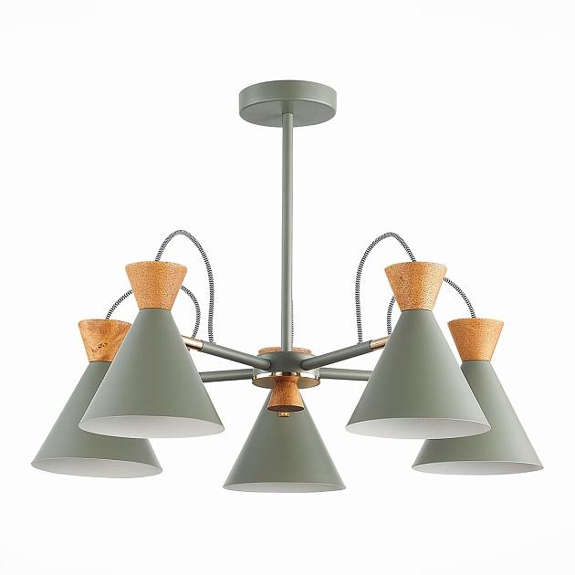 Потолочная люстра Evoluce Modica SLE125112-05 изображение 2 Потолочная люстра Evoluce Modica SLE125112-05 Фото № 2