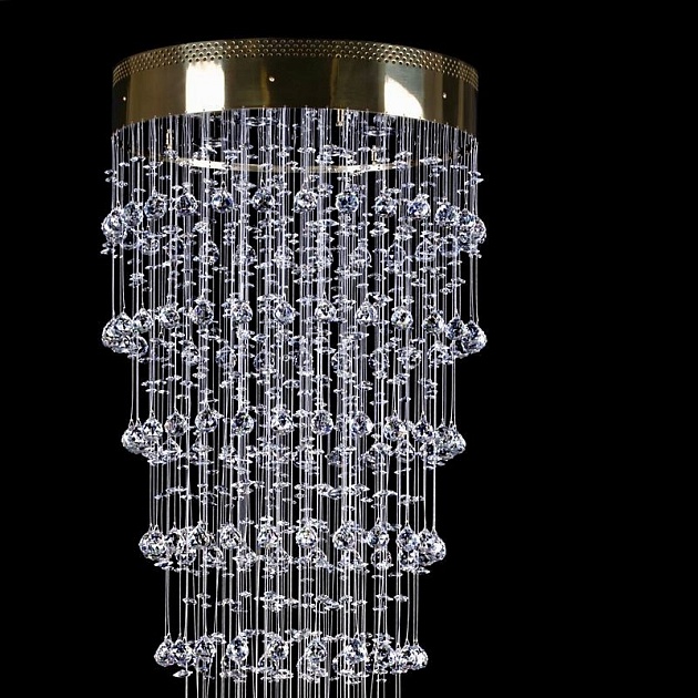 Каскадная люстра Artglass Jacqueline CE Фото № 4