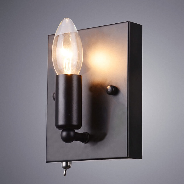 Бра Arte Lamp Bastiglia A8811AP-1BK Фото № 2