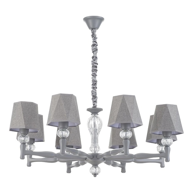 Подвесная люстра Escada 672/8S Grey Фото № 