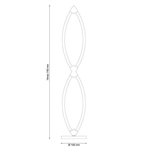 Торшер Lucia Tucci Modena F172.2 LED Фото № 2