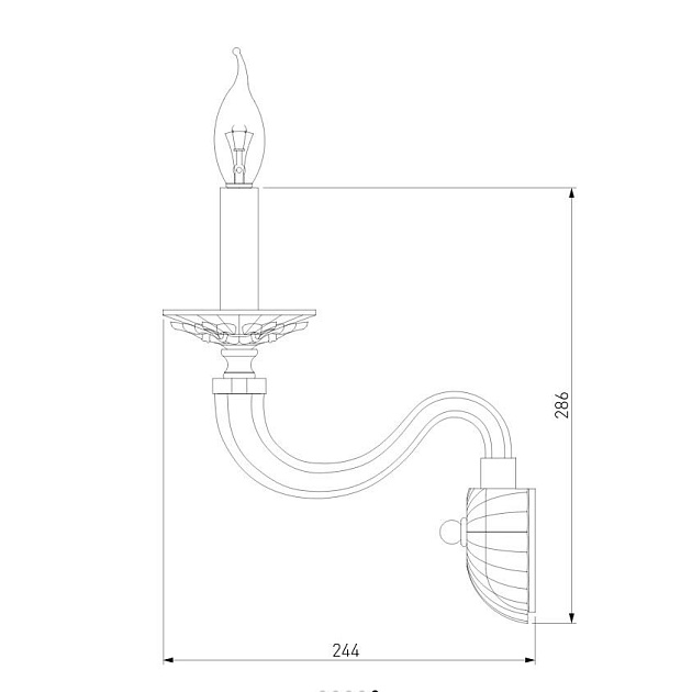 Бра Bogates Olenna 338/1 изображение 3 Бра Bogates Olenna 338/1 Фото № 3