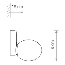 Бра Nowodvorski Ice Egg C 8132 1