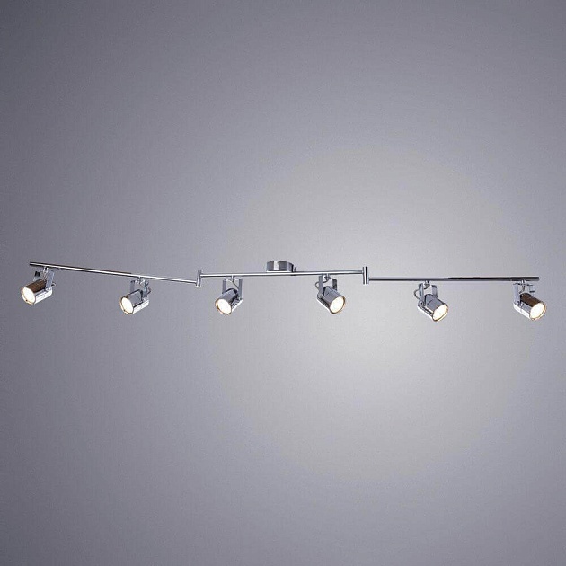 Трековая система Arte Lamp Lente A1310PL-6CC изображение 3 Трековая система Arte Lamp Lente A1310PL-6CC Фото № 3