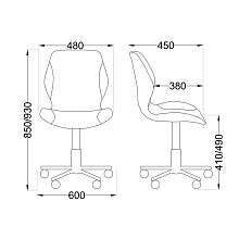 Детское кресло AksHome Delfin салатовый, экокожа 69735 1