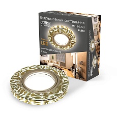 Встраиваемый светильник Gauss Backlight с подсветкой BL064  3