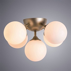 Потолочная люстра Arte Lamp Fobos A2704PL-5SG 2