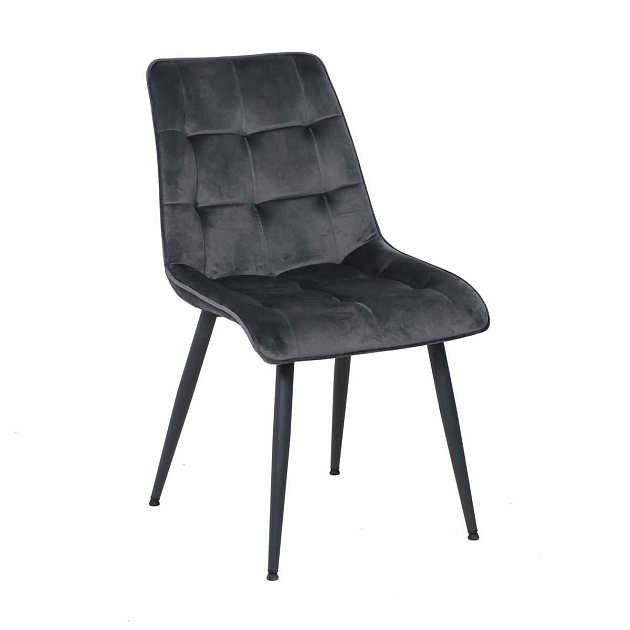 Кухонный стул AksHome Fred серый /черный 92180 Фото № 