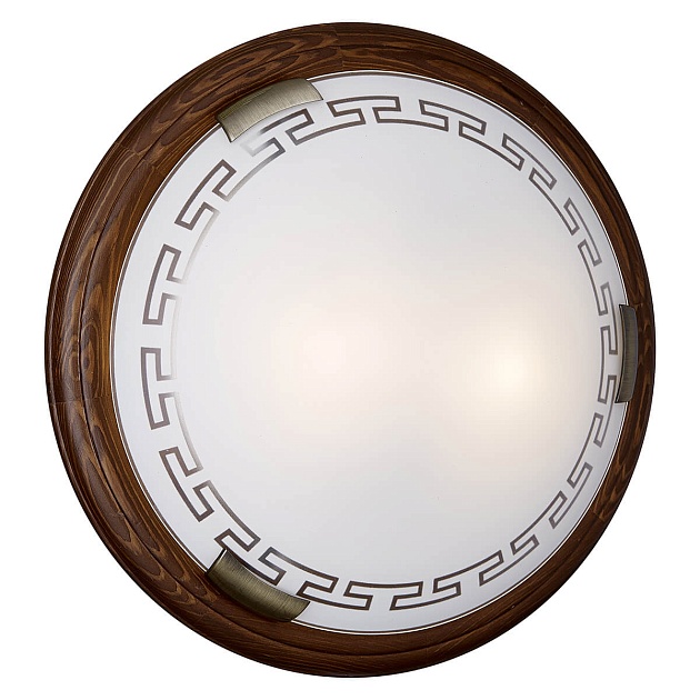 Потолочный светильник Sonex Gl-wood Greca wood 360 Фото № 