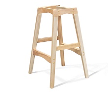 Барный стул Sheffilton SHT-ST35/S65 тихий океан/прозрачный лак 2943700104 4