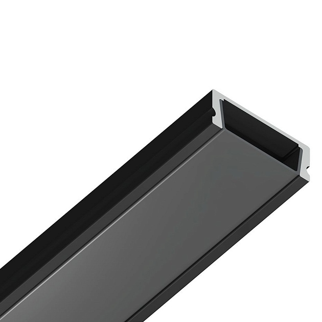 Профиль с рассеивателем Ambrella Illumination GP1700BK/BK изображение Профиль с рассеивателем Ambrella Illumination GP1700BK/BK Фото №