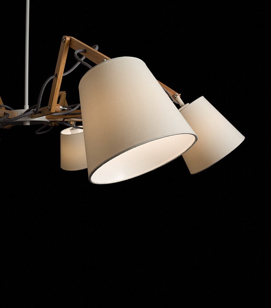 Подвесная люстра Arte Lamp Pinoccio A5700LM-8WH Фото № 3